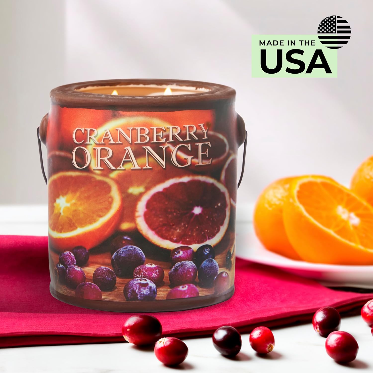 A CHEERFUL GIVER 95hr 20oz Scented Candle - Balsam Fir - Multi-Wick Glass Candle - Gifts For Men and Women