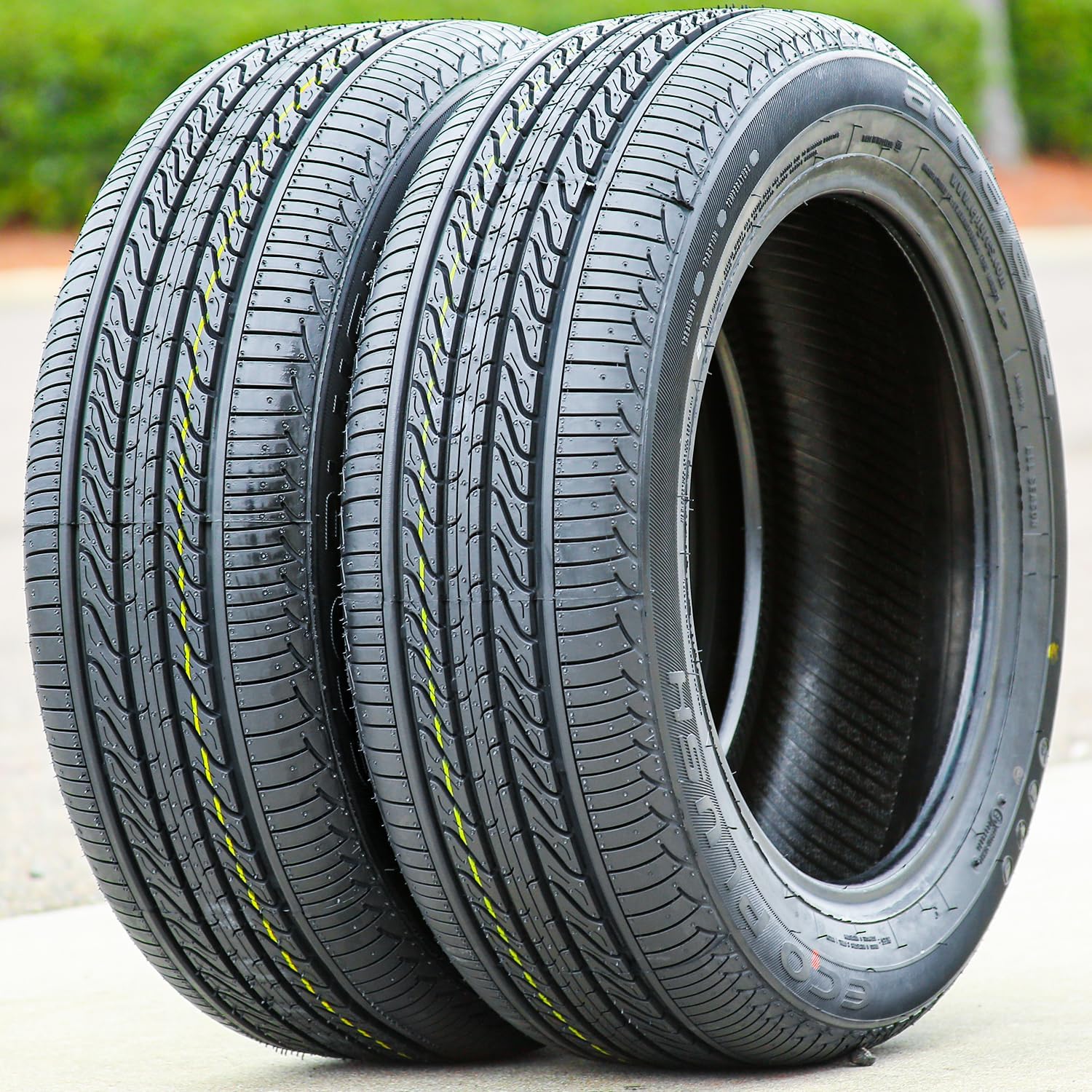 Accelera Eco Plush 175/70R13 82H SL All Season Touring Tire | Passenger Touring All Season Traction 82H Rated Standard Load Radial Construction Black Sidewall Tire