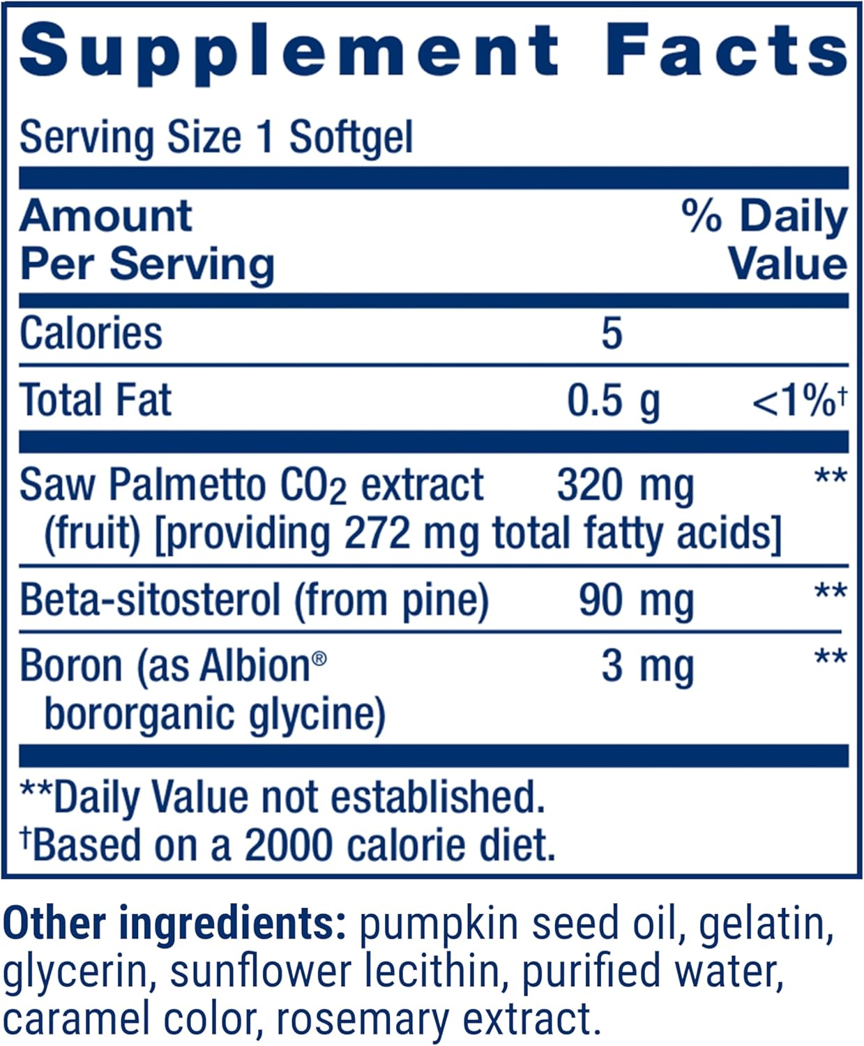 Life Extension PalmettoGuard Saw Palmetto, 30 Softgels | With Beta-Sitosterol, Supports Healthy Prostate Function & Hormone Metabolism