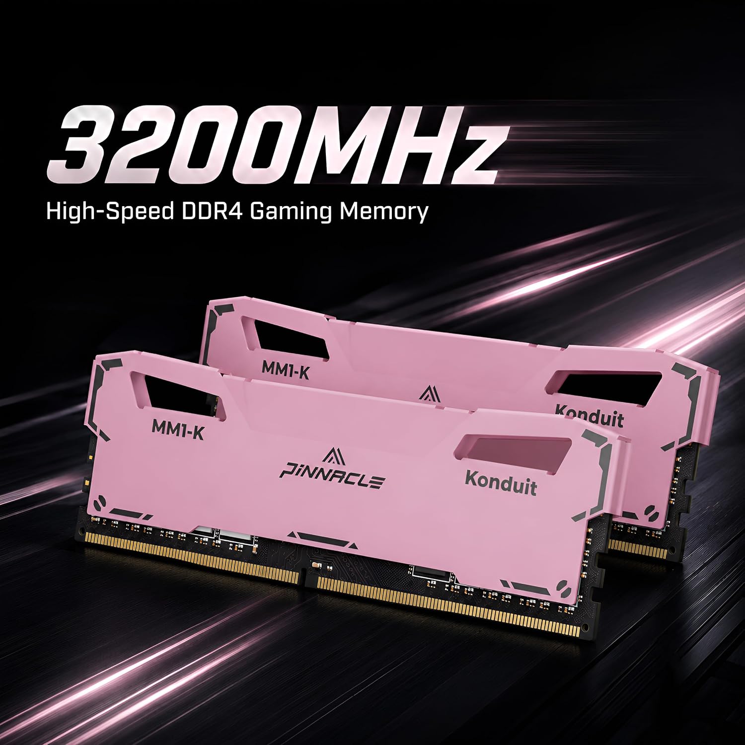 Timetec 16GB KIT (2x8GB) DDR4 3200MHz (PC4-3200AA) PC4-25600 UDIMM Desktop RAM – 288-Pin 1.2V CL22 Non-ECC Unbuffered DIMM Memory Module Upgrade