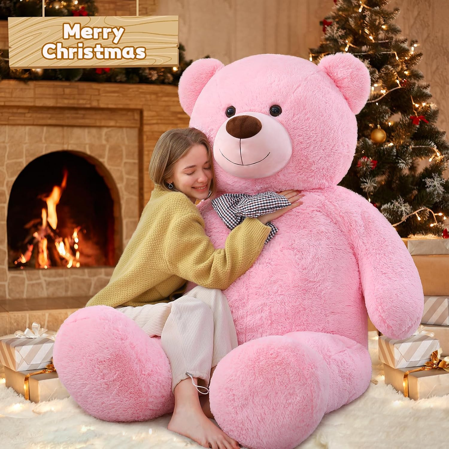 Toys Studio 47 Inch Big Teddy Bear Giant Stuffed Animal for Girls