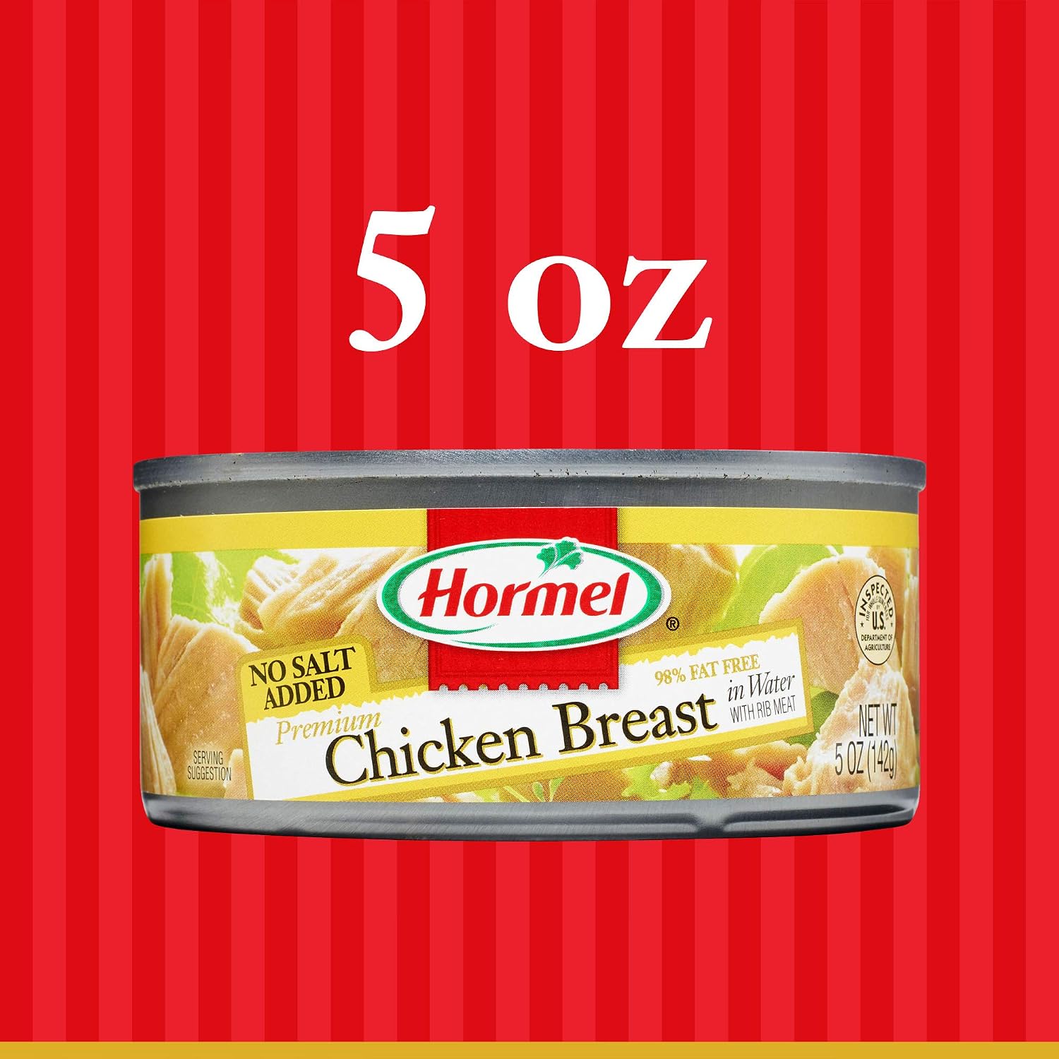 HORMEL Canned Ham, Smoked, 5 Ounce (Pack of 12)