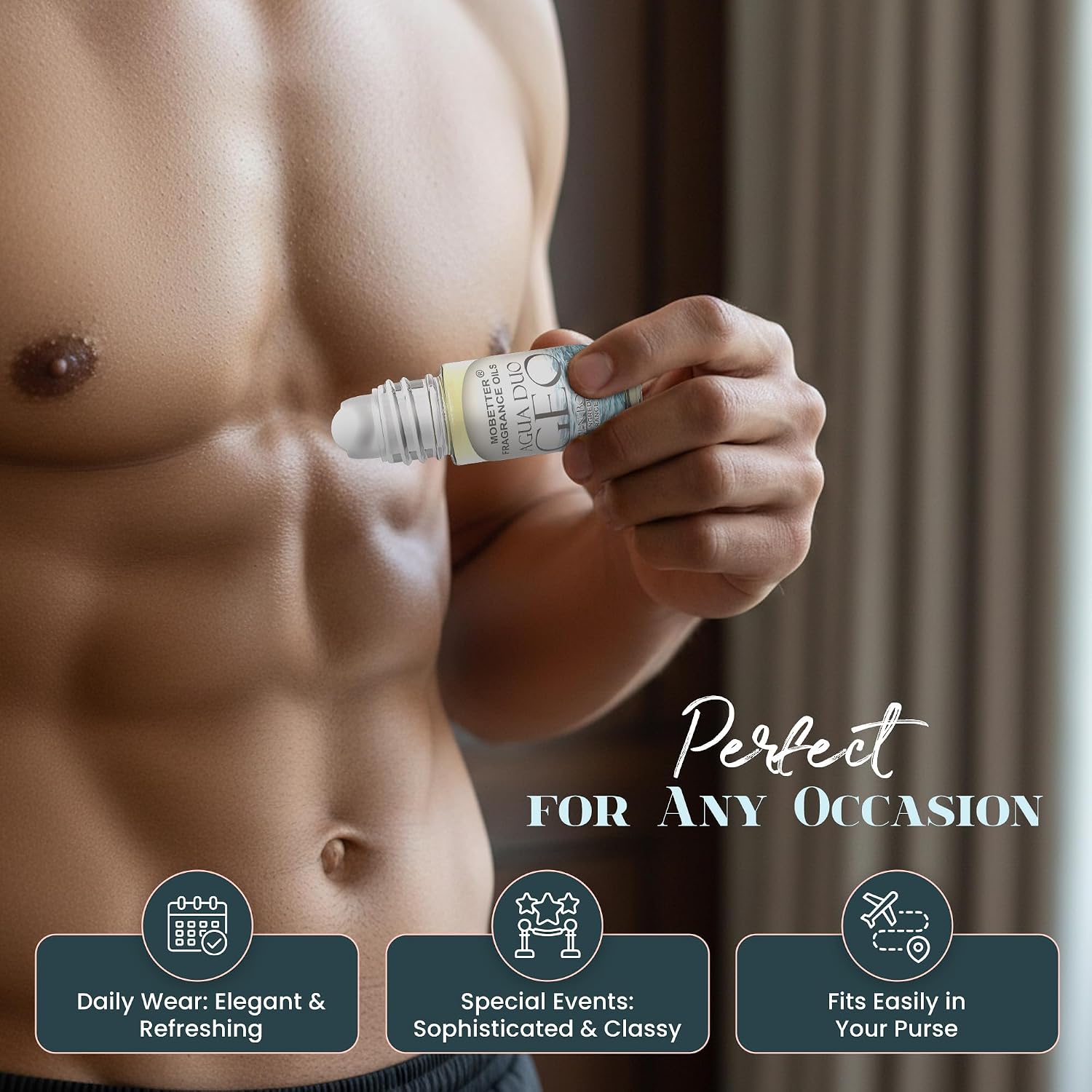 MOBETTER FRAGRANCE OILS Agua Duo Geo Men Fragrance Body Oil