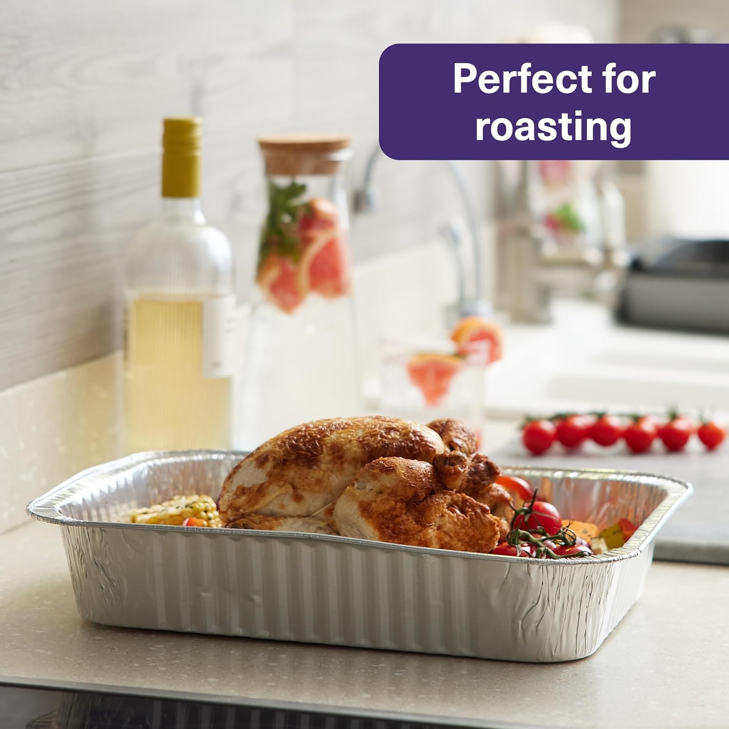 MATANA 40 Pack 9 Inch Round Aluminum Foil Pie Pans with Lids, Pie Tins Disposable for Cinnamon Rolls, Baking Tarts & Cakes, Pie Pan For Cooking