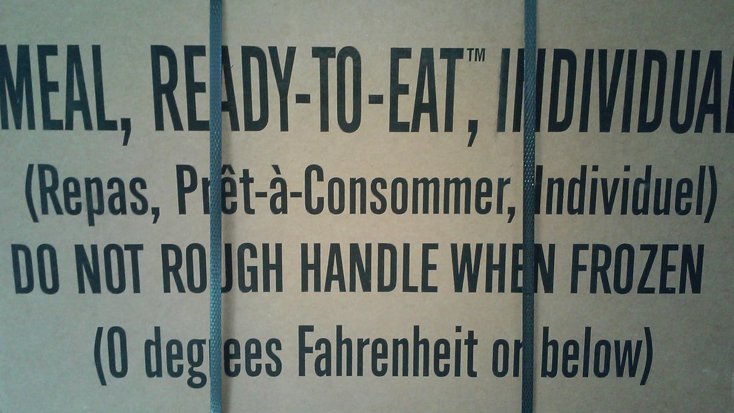 MILITARY MREs BOX A INSP/TEST DATE 03/2021 | MRE Box Genuine Military – Case A, Inspection/Test Date 03/2021, Field-Ready Meals Ready to Eat
