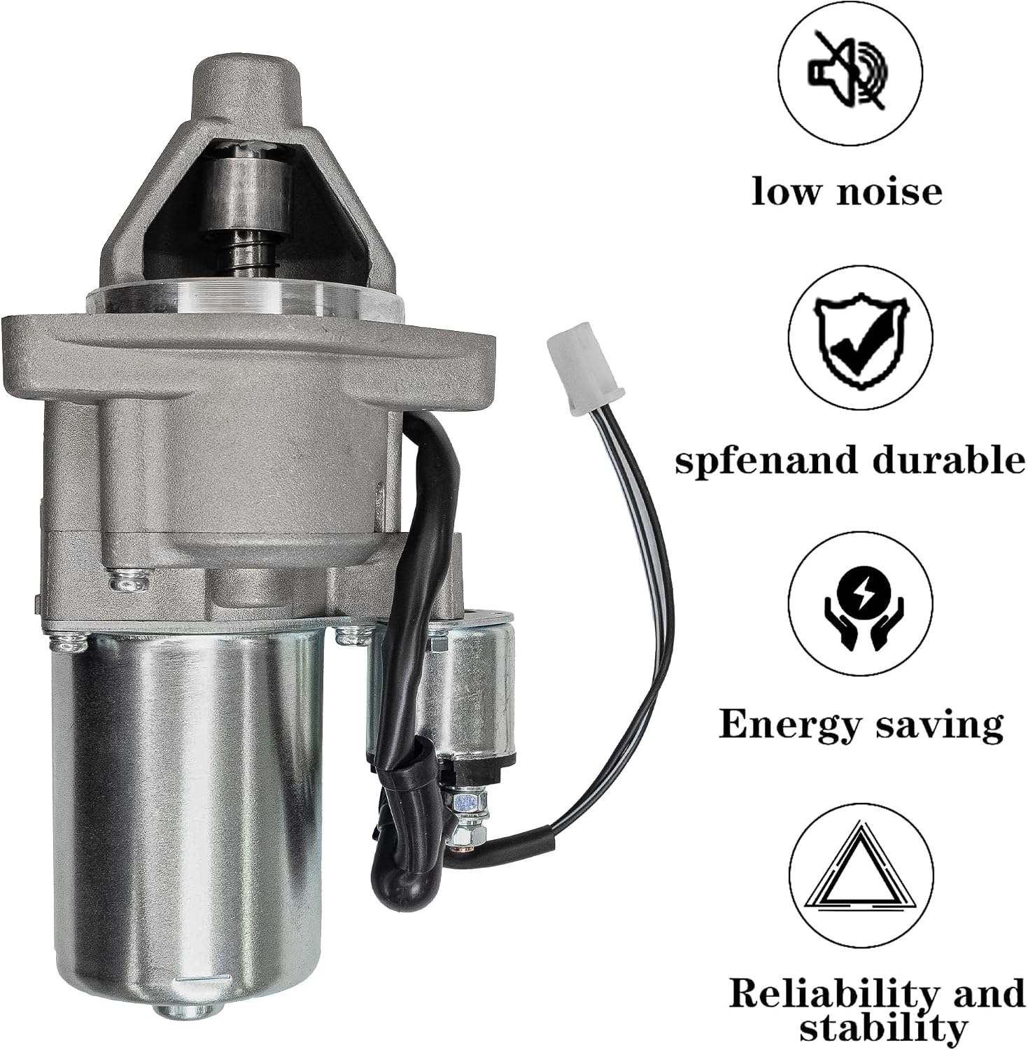 Starter Motor for Predator 9500 Watt Super Quiet Inverter Generator 57080