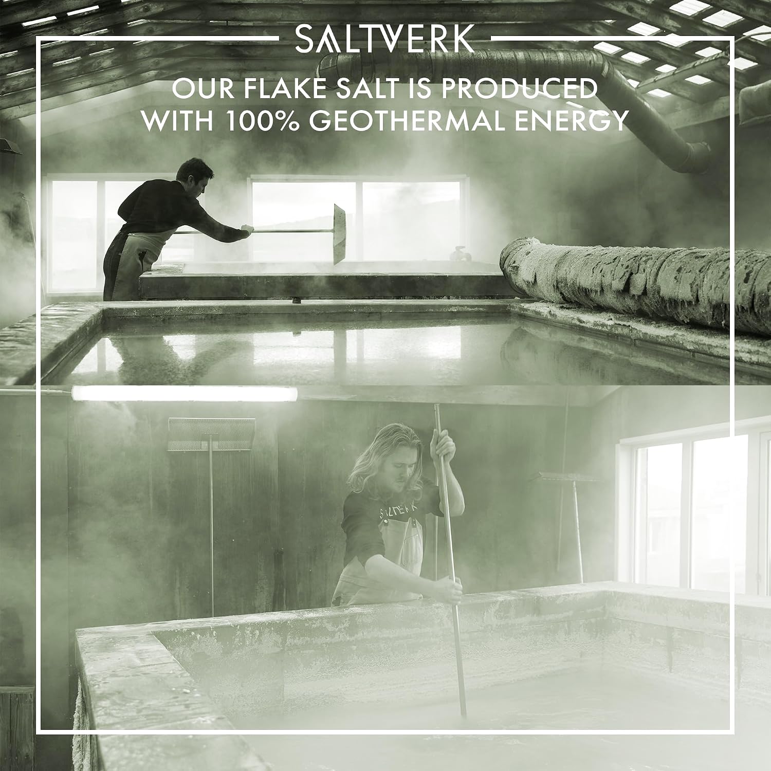 Saltverk Sea Salt - Seaweed 3.17 Oz | Gourmet, Icelandic, Hand Harvested and Sustainably Made