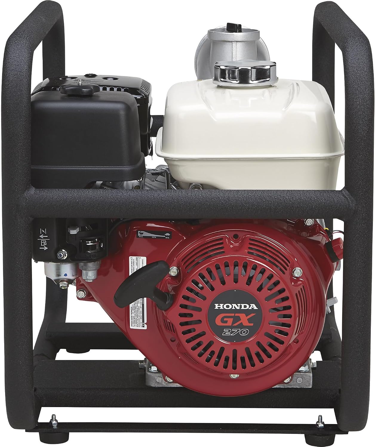 NorthStar Semi-Trash Pump, 23,040 GPH, 4in. Ports, 3/4in. Solids | High-capacity debris handling, Demanding dewatering, Water transfer, Jobsite-ready frame, Contractor-grade operation