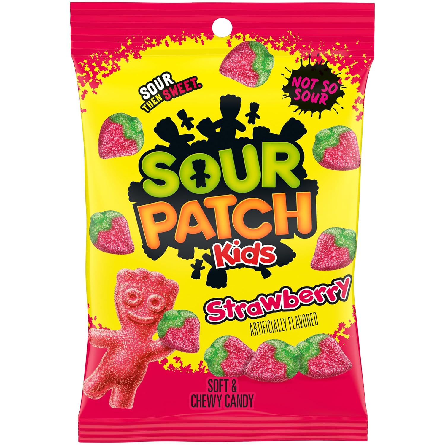 SOUR PATCH KIDS & SWEDISH FISH Soft & Chewy Gummy Candy Variety Pack, 15 ct