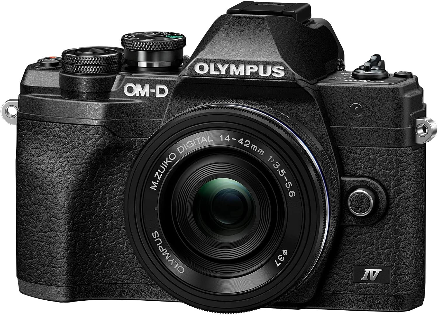 OM SYSTEM Olympus E-M10 Mark IV Silver Micro Four Thirds System Camera M.Zuiko Digital ED 14-42mm F3.5-5.6 EZ kit 20MP Sensor 5-Axis Image