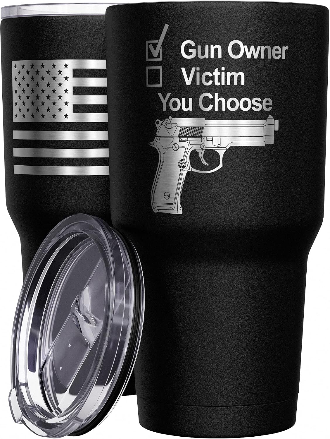 We The People Holsters - 1776 Betsy Ross Flag - Betsy Ross Mug - American Flag Coffee Travel Mug - American Flag Tumbler - Double Insulated Tumbler - 30 oz