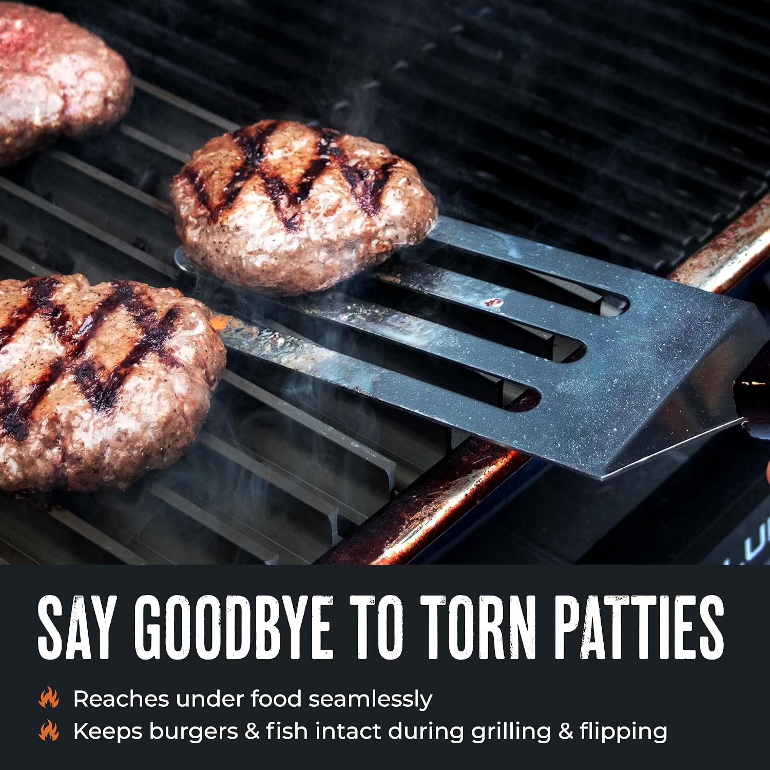 GrillGrate The Grate Tool - Spatula - Grill Accessory for GrillGrates and Sear Grate