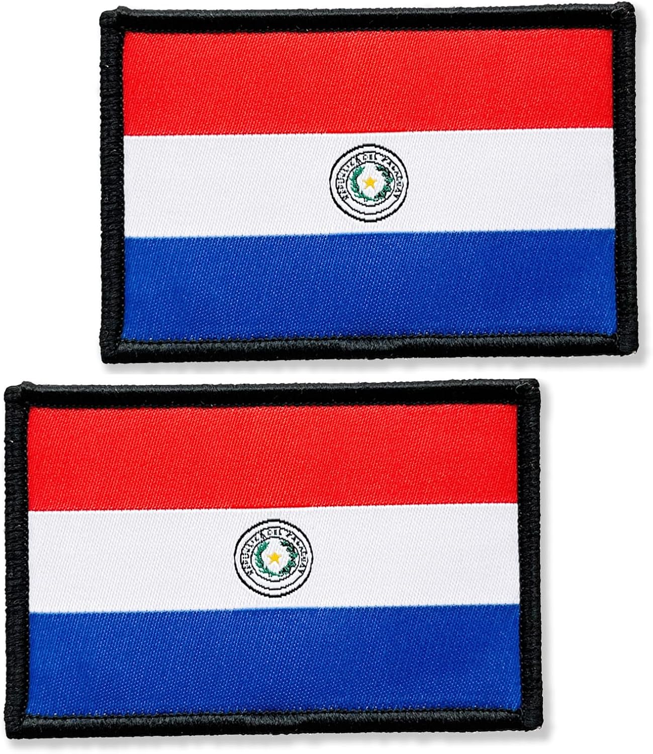 2 Pack Nicaragua Flags Patch Nicaraguans Flag Patches Patriotic Military Team Tactical Patch 3×2 Inch