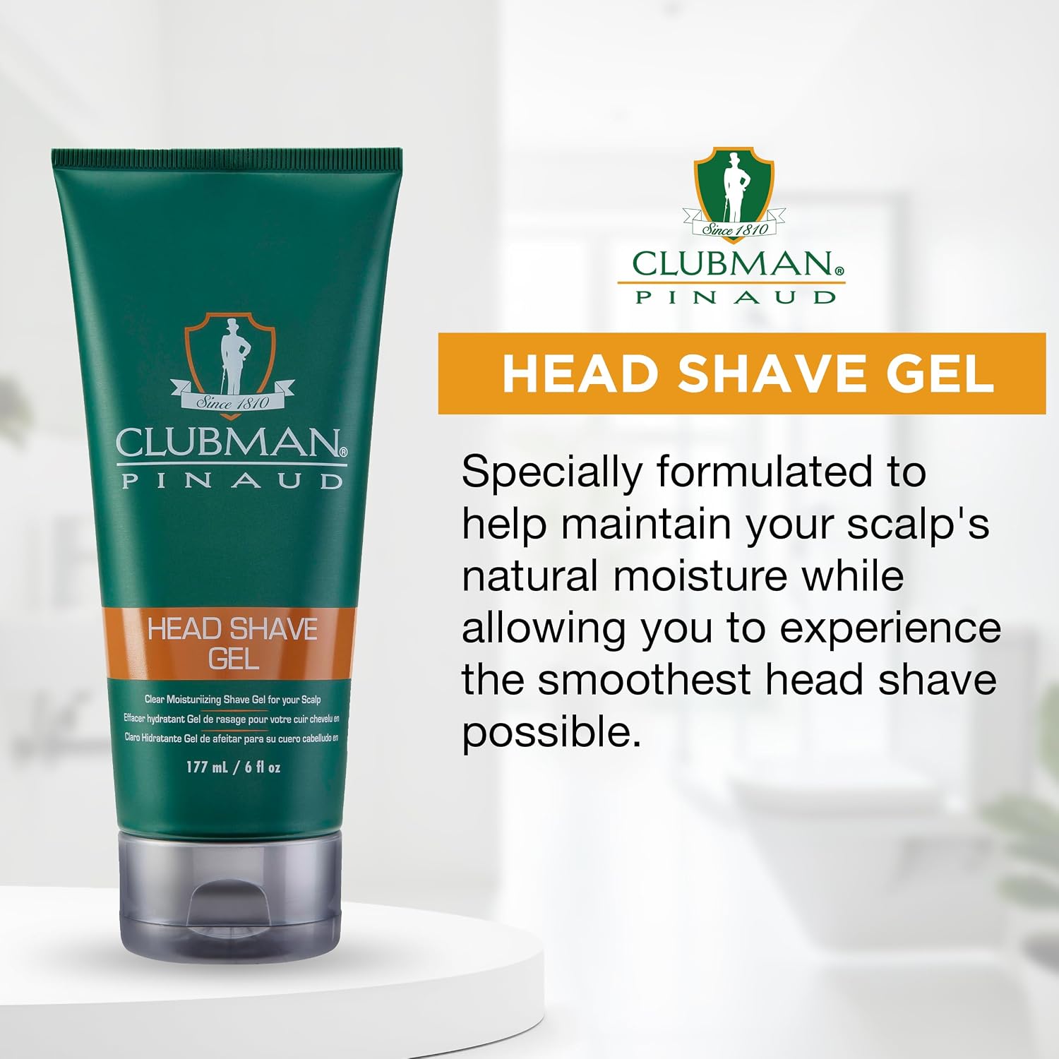 Clubman Shave Soap – Classic Shaving Soap for Men, Smooth & Comfortable Shave, Premium Men’s Grooming, 2.0 oz