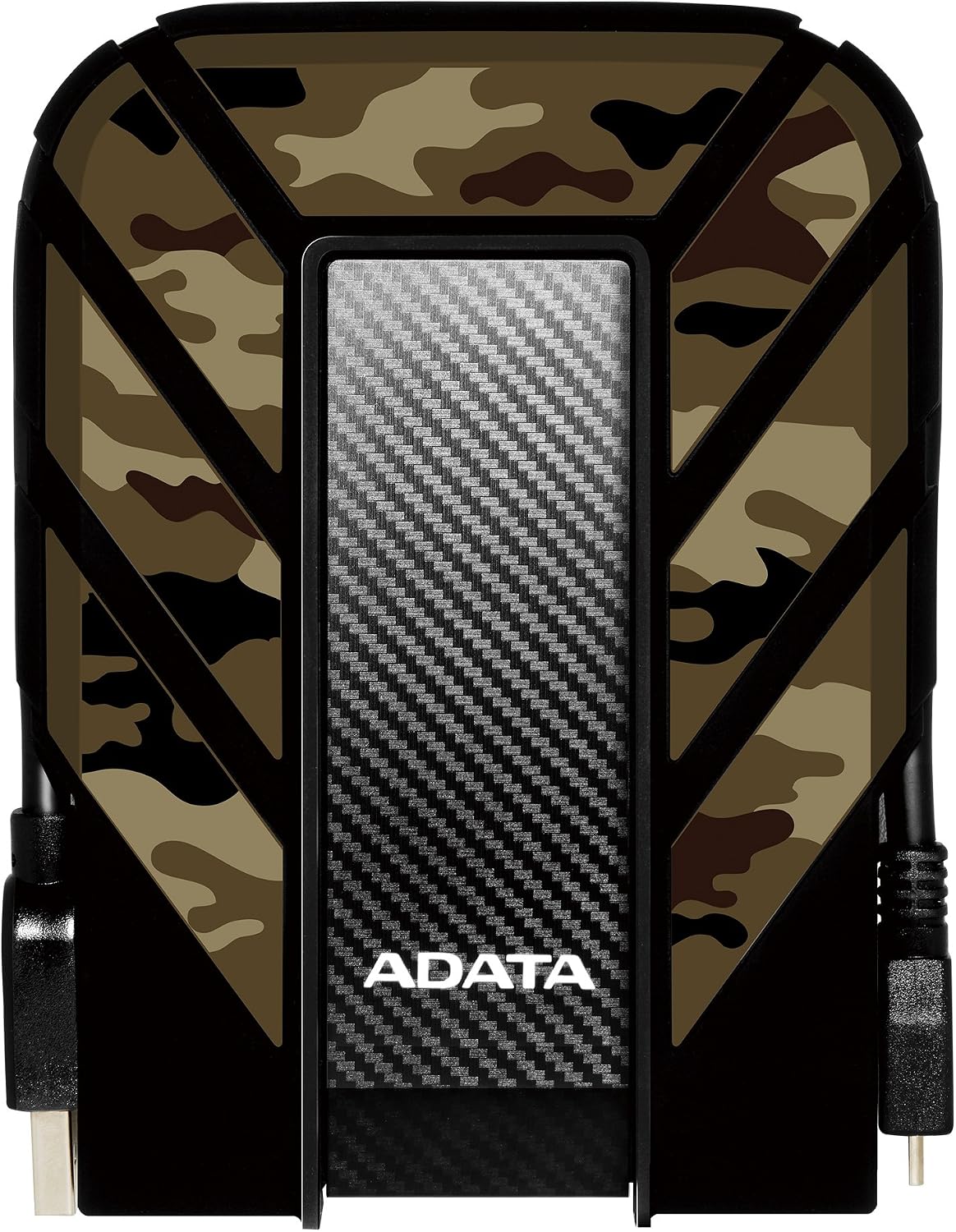 ADATA HD710 Pro - 4 TB External Hard Drive - Shockproof, Waterproof & Dustproof - Durable Storage - For Gamers, Students & Professionals - Mac, PC & Linux Compatible - Black - AHD710P-1TU31-CBK