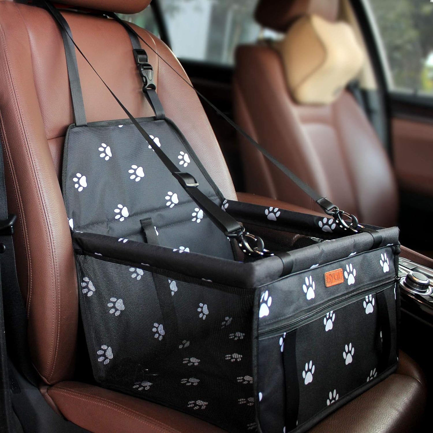 BYGD Portable Pet Dog Booster Seat for Small and Medium Pets