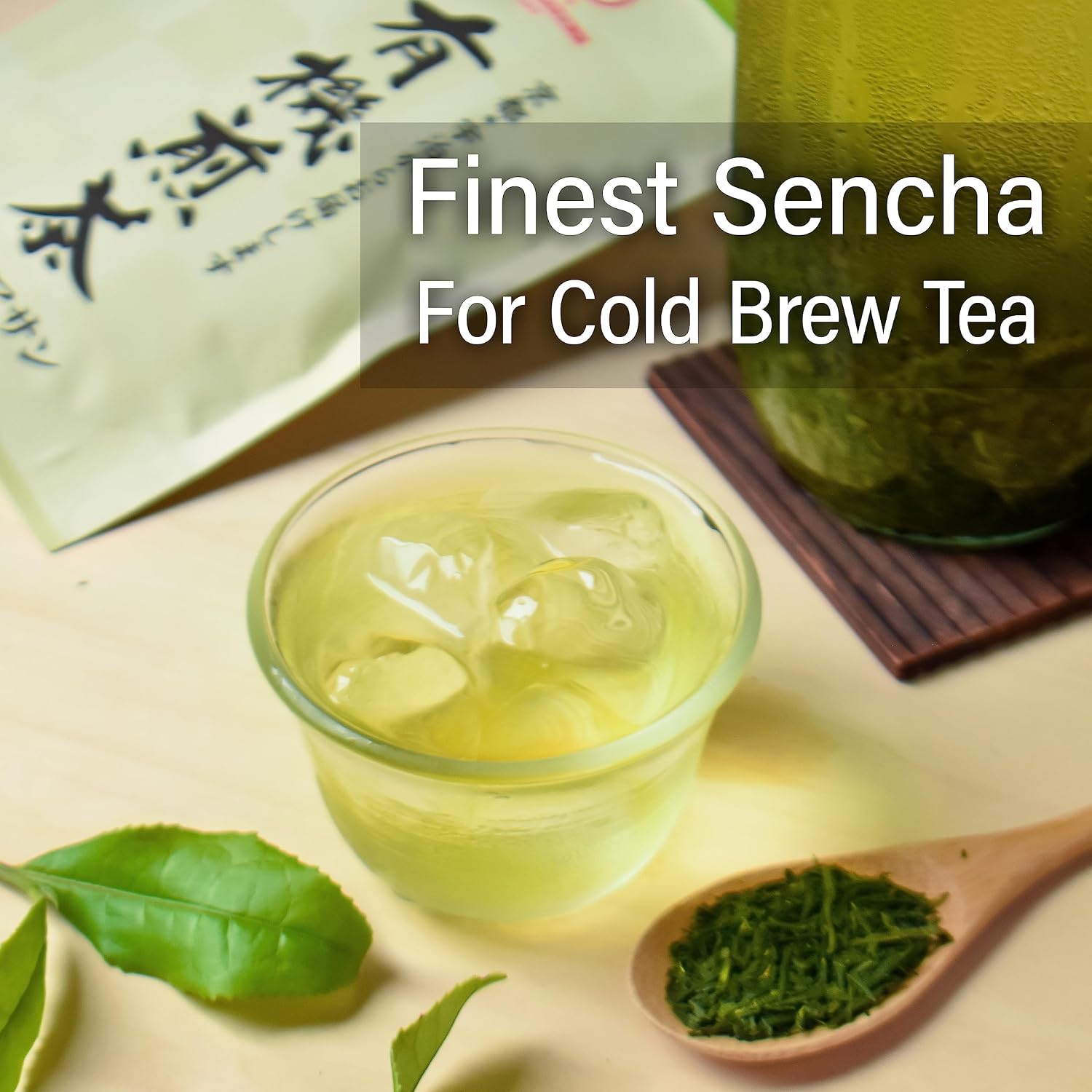 YAMASAN KYOTO UJI Japanese Organic Sencha Green Tea Loose Leaf 2.82oz | Premium Japanese Loose Tea Leaves from Japan, A Fresh ＆ Refreshing Taste, Umami ＆ Natural Sweetness, Sugar Free, 80g