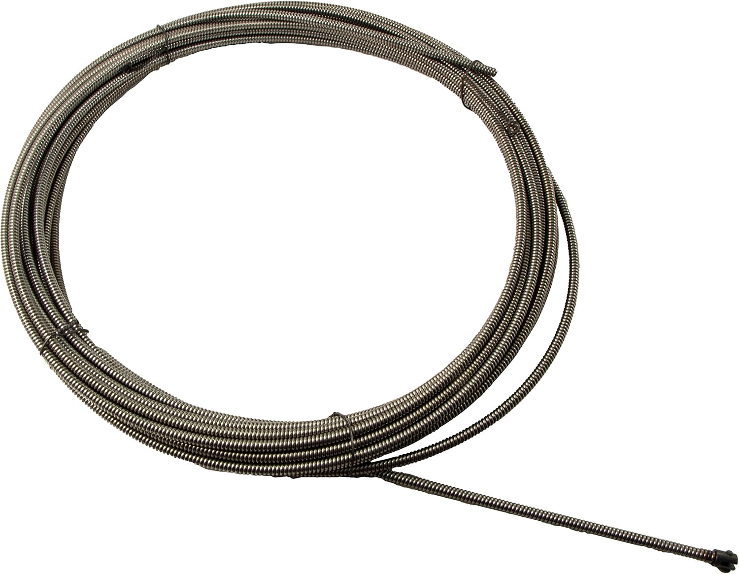 DCD 51100SLT Drain Cleaning Cable, 1/2" x 100' with Inner Core and Slotted Cable Couplings