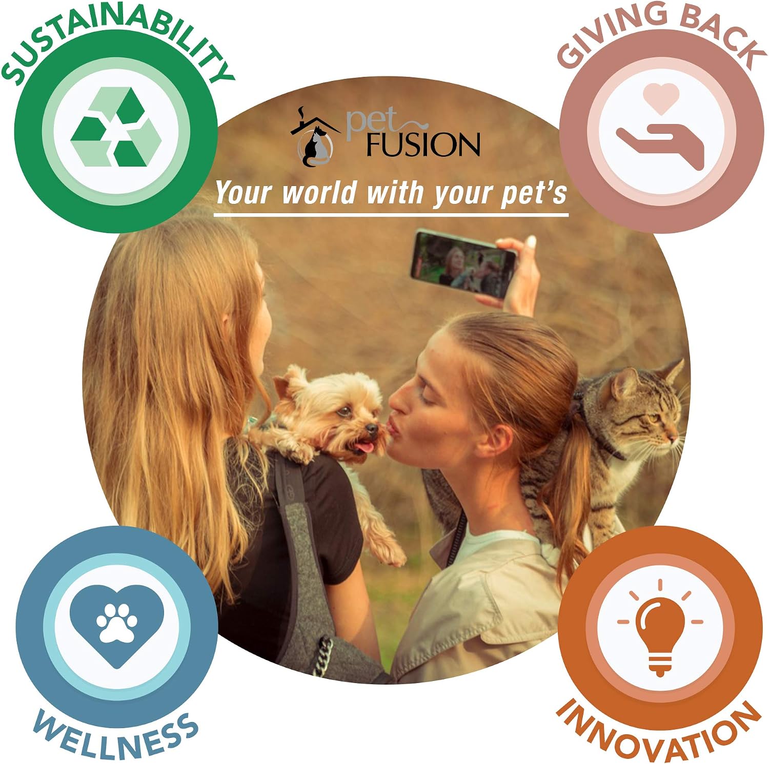 PetFusion 3-Sided Vertical Scratch Play & Perch Cat Scratching Post, 24" x 10.5" x 21.1", Multiple Angle Cat Scratching Pad, 6 Usable Sides