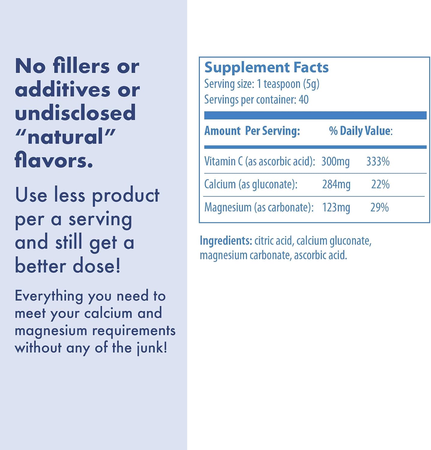 Instant CalMag-C: Fast-Absorbing Calcium & Magnesium & C