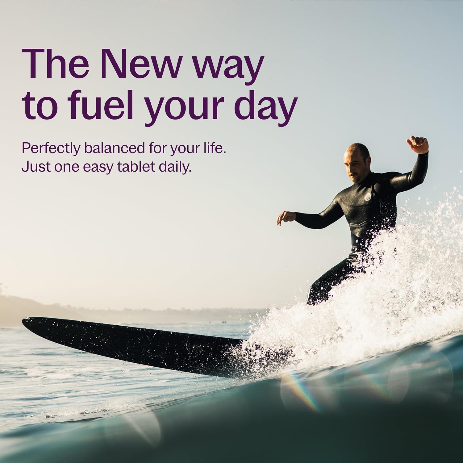 New Chapter One Daily Every Man's Multivitamin 55+ - Offers Eyesight, Immune System & Cellular Energy Support* - Contains Astaxanthin, Saw Palmetto & More - Gluten Free & Vegetarian - 48 Tablets