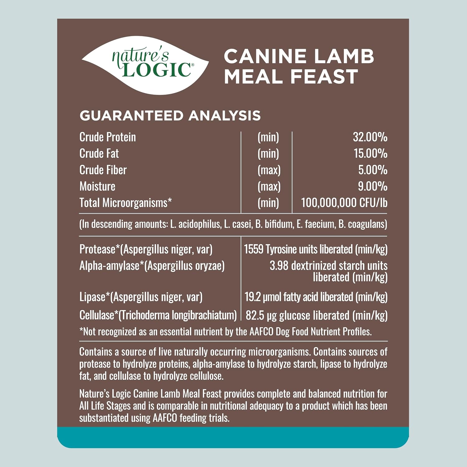 NATURE'S LOGIC Dry Dog Food - Beef Meal Feast Dry Kibble, 13 lb