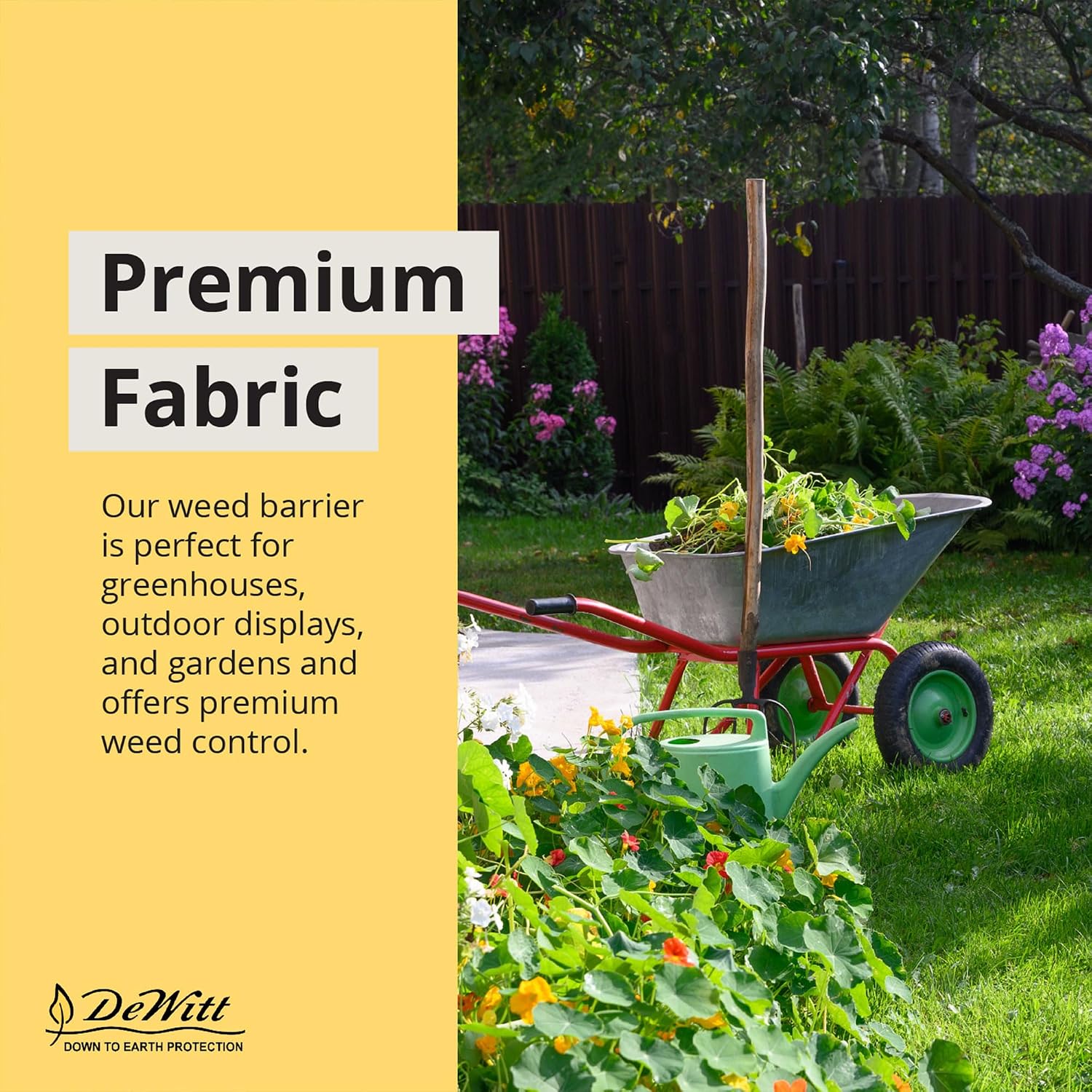 Dewitt Sunbelt Weed Barrier Fabric, 3.2 oz, 3 x 300 Feet – Heavy-Duty Ground Cover Mat for Greenhouse Floors, Garden Rows, Raised Beds, Grass and Yard Gardening, and Outdoor Landscape Protection | Ground Cover Mat for Greenhouse Floors, Garden Rows, Rais…