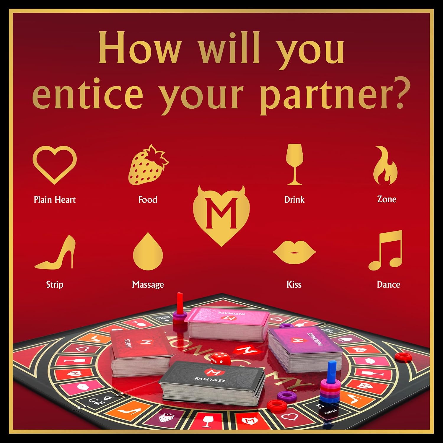 Monogamy Board Game - A Multi-Award Winning Board Game Making Great for Men and Women to Bring You Closer Than Ever