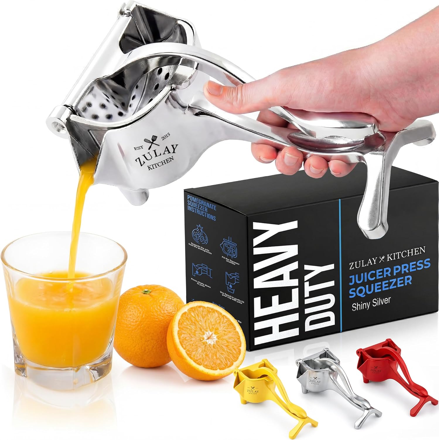 Zulay Kitchen Manual Fruit Juicer