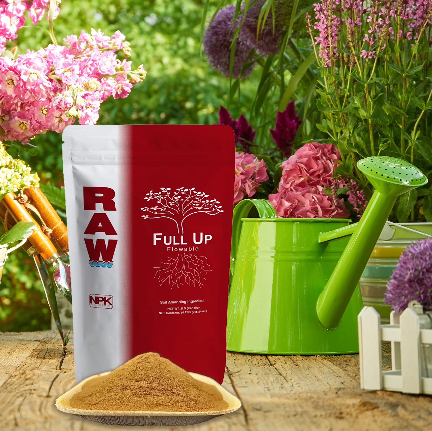 RAW Full UP 2lb - Premium Fulvic Acid Supplement for Enhanced Nutrient Absorption and Plant Vitality