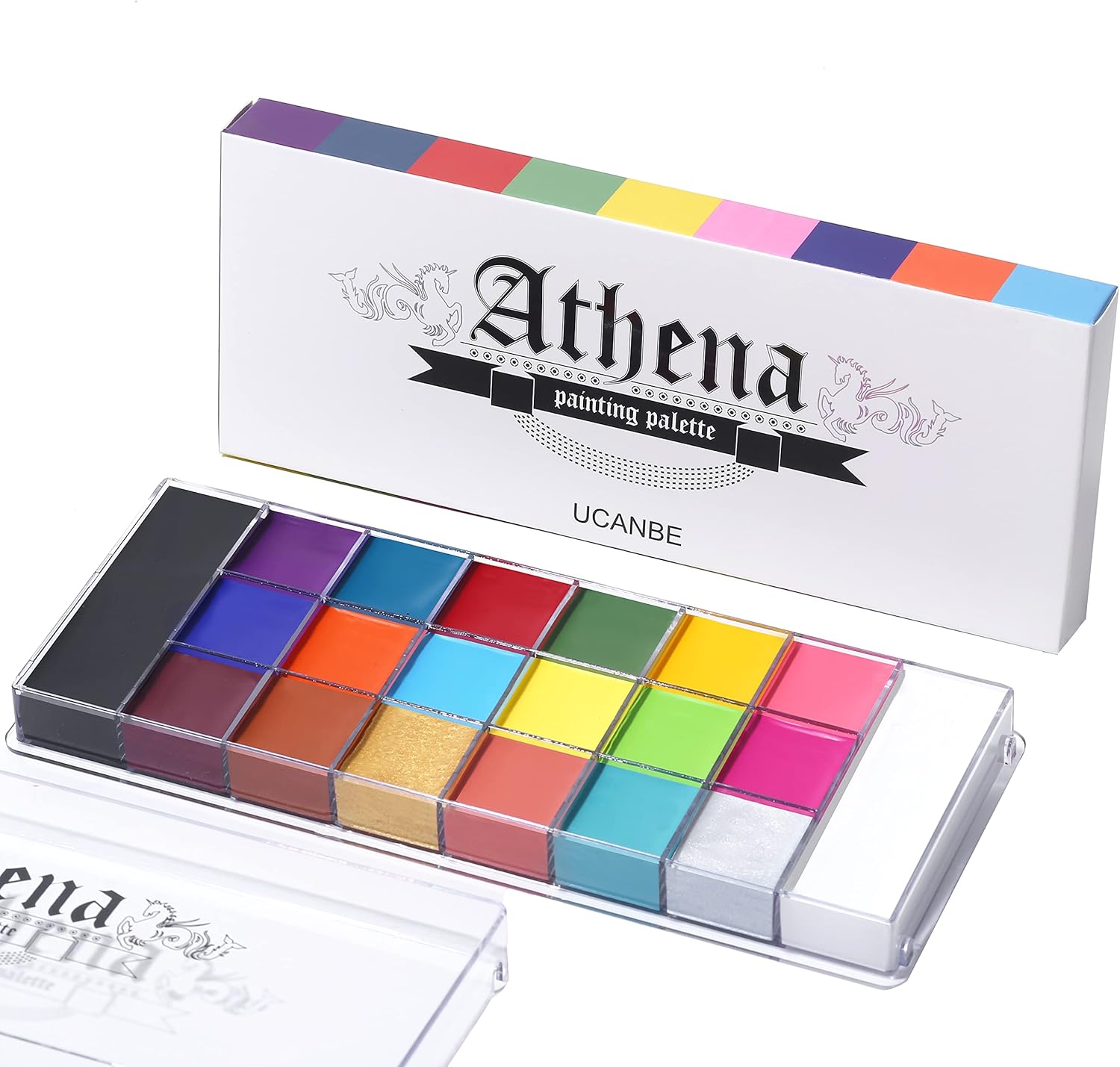 UCANBE Athena Face Body Paint Oil Palette