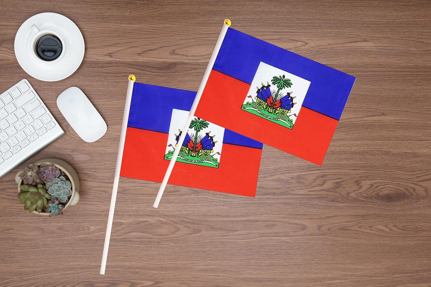50 Pack Nicaragua Nicaraguan on Stick Flags,Small Mini Hand Held Nicaragua Nicaraguan Flags 5.5x8.3 Inch, Grand Opening, Carnival,Party Events Celebration