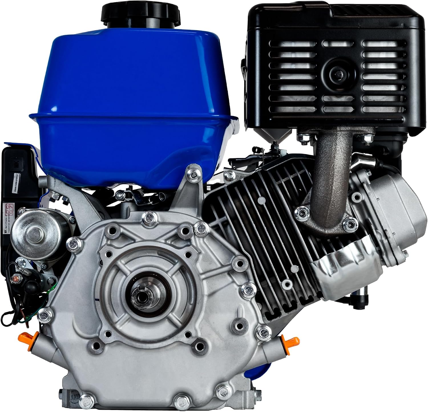 DuroMax XP7HPE 208cc Electric Start Gas Powered, 50 State Approved, Multi-Use Engine Blue