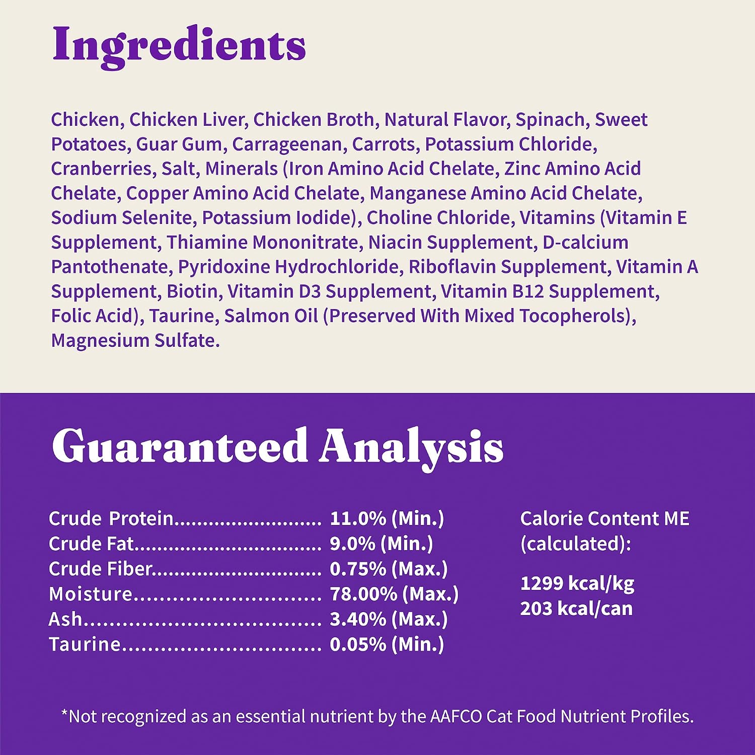 Halo Wet Cat Food Real Chicken Recipe, Grain-Free Wet Pate, Canned Cat Food for Extra Hydration, 5.5 Oz Can (Pack of 12)
