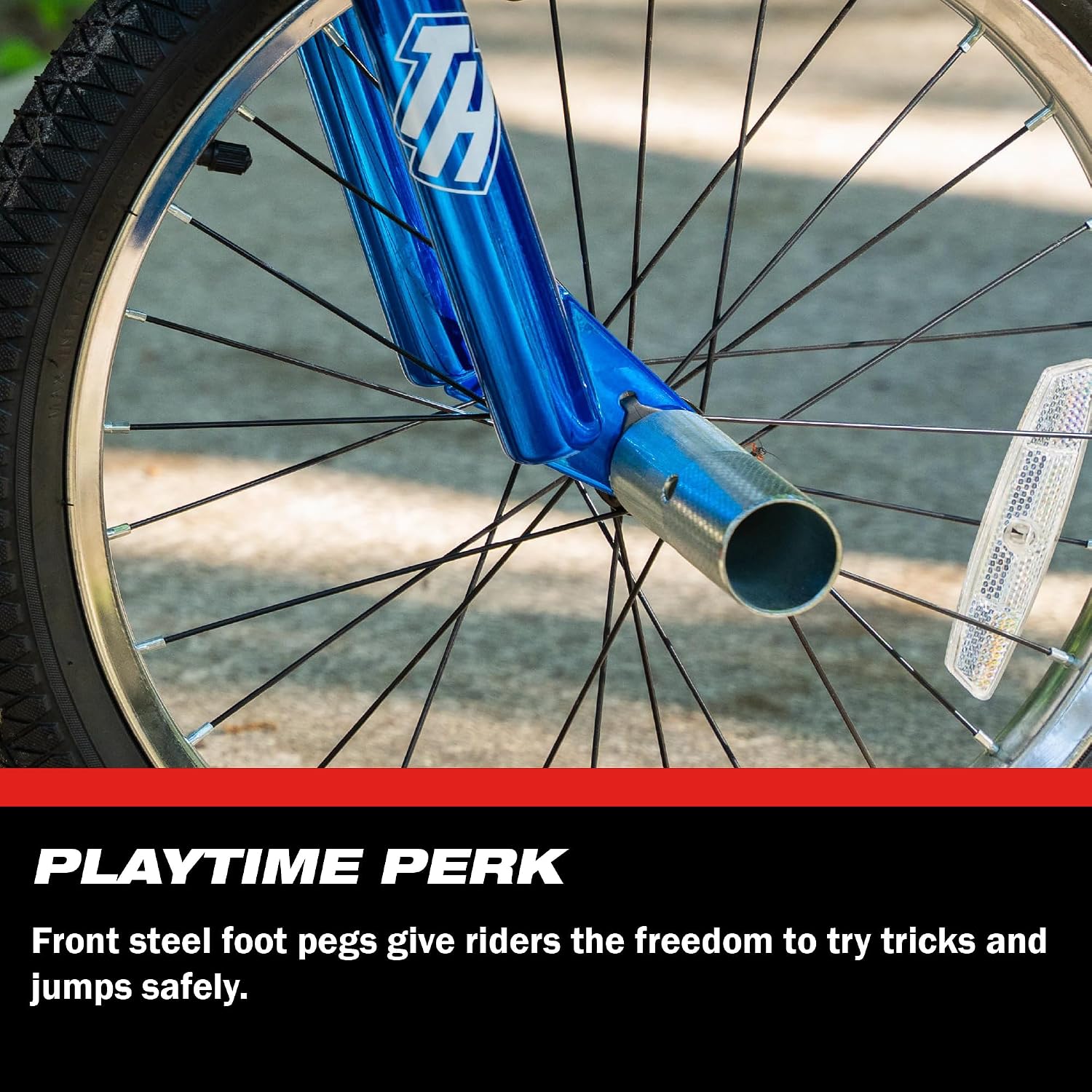 Dynacraft Tony Hawk 18-24 Inch Bike High-Performance & Durable, Perfect for Kids & Teens Learning BMX Tricks, Sturdy, Easy to Assemble, Ideal for Young Riders & Aspiring BMX Enthusiasts