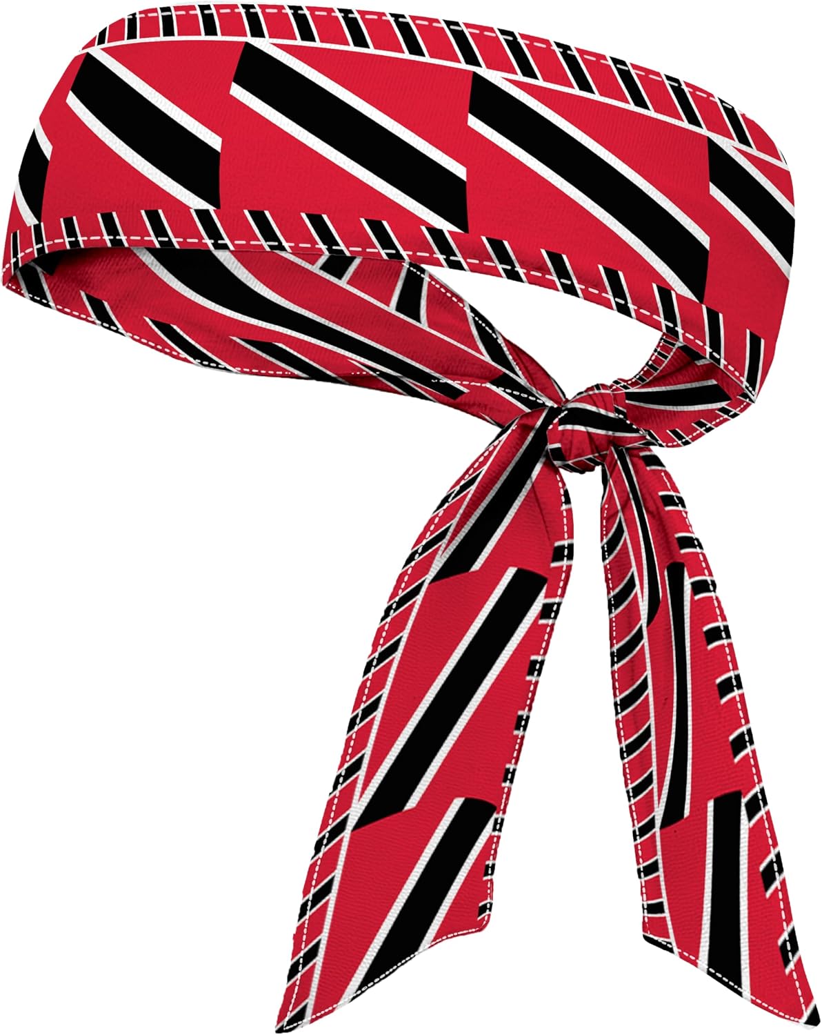 Tie Headbands for Men Women,Pattern Gymwrap,Gym Workout Adjustable Non-Slip Sweatbands for Running,40 X 2.4In