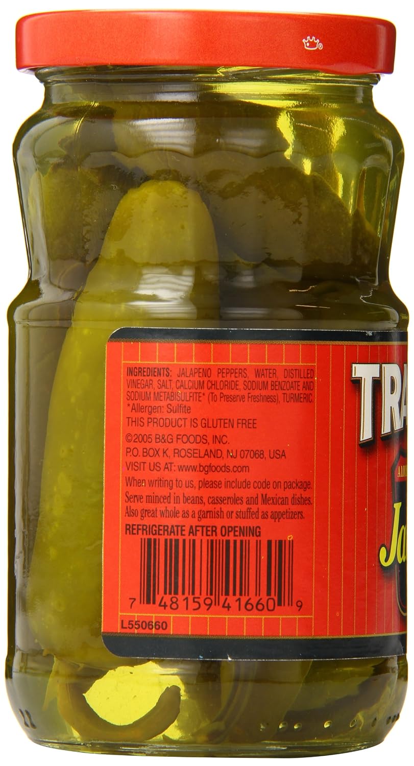 Trappey's Jalapeno Peppers Whole, 12 Ounce