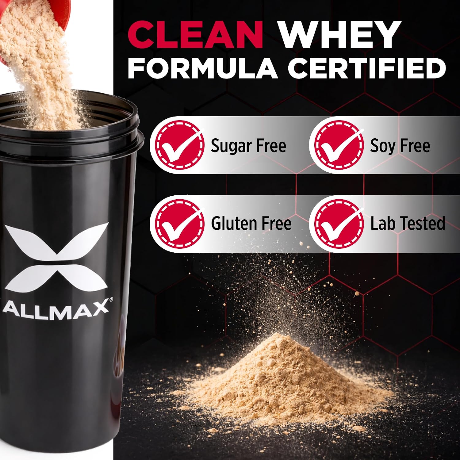 ALLMAX ISOFLEX Whey Protein Isolate, Chocolate Peanut Butter, 5 lb