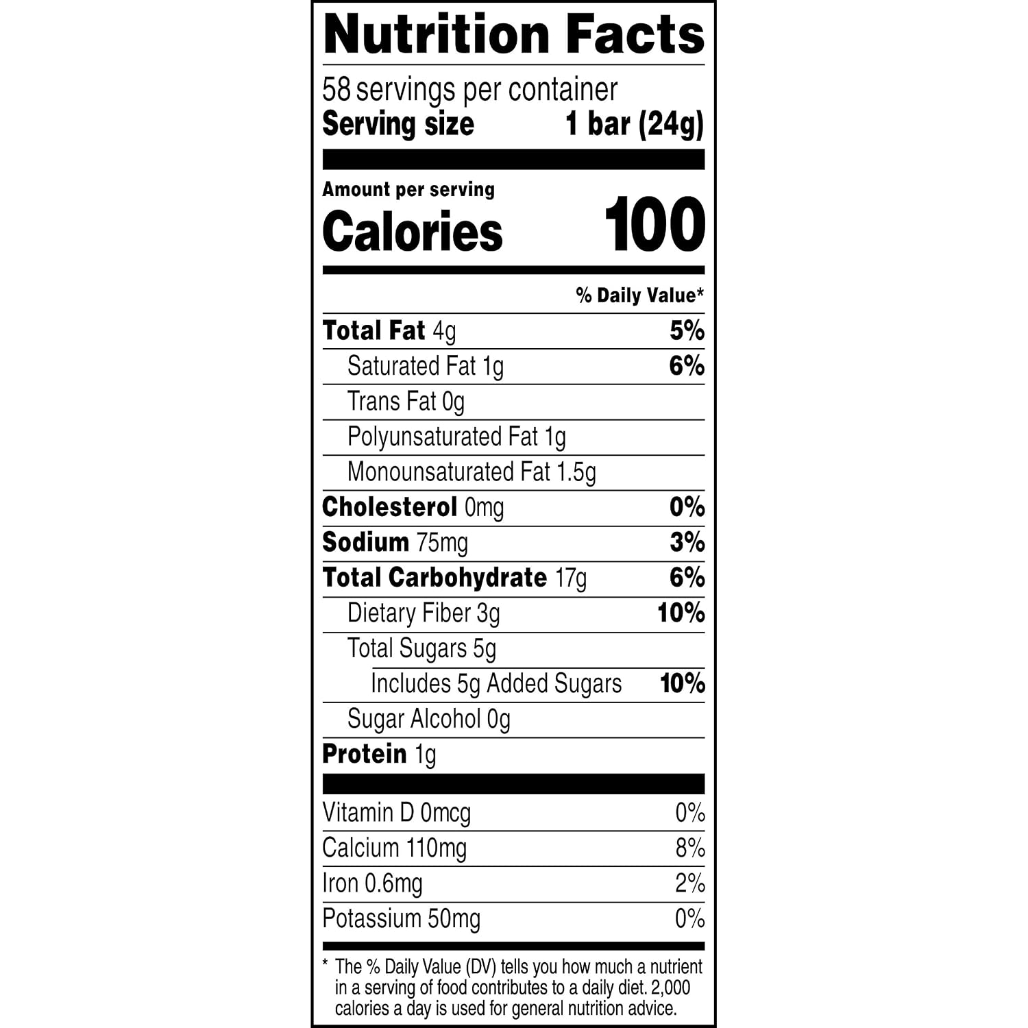 Quaker Chewy Granola Bars, Chocolate Chip, 58 Count - Packaging May Vary