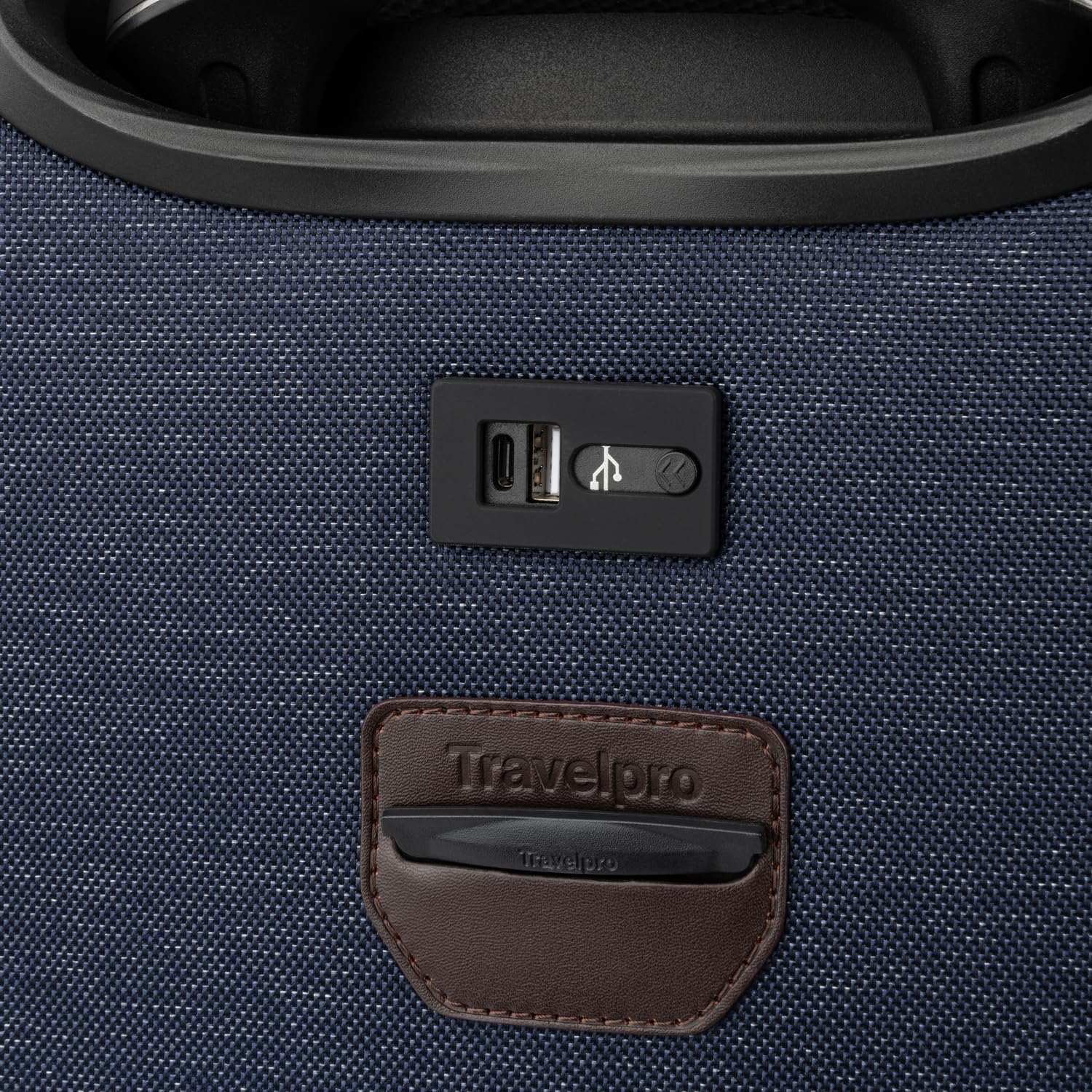 Travelpro Platinum Elite Underseat Spinner Tote Bag with USB Port