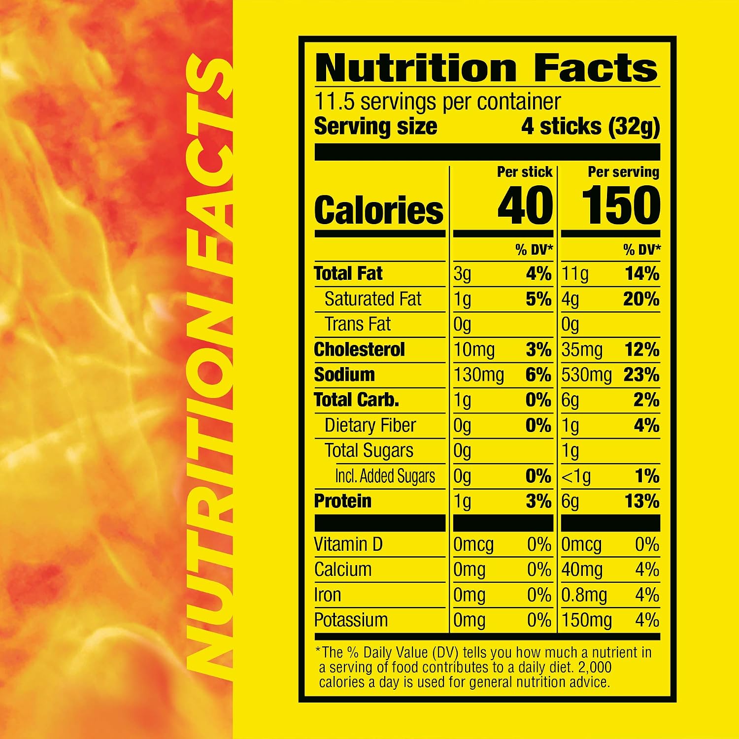 Slim Jim Smoked Jerky Snack Sticks, Original Flavor, 0.28 oz., 46-ct