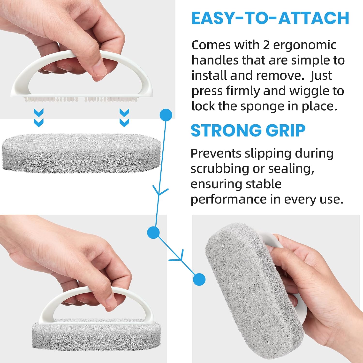 Professional Microfiber Sealer Applicator Pad – The Perfect Tool to Apply Sealer to All Natural Stone and Tile Like Marble, Granite
