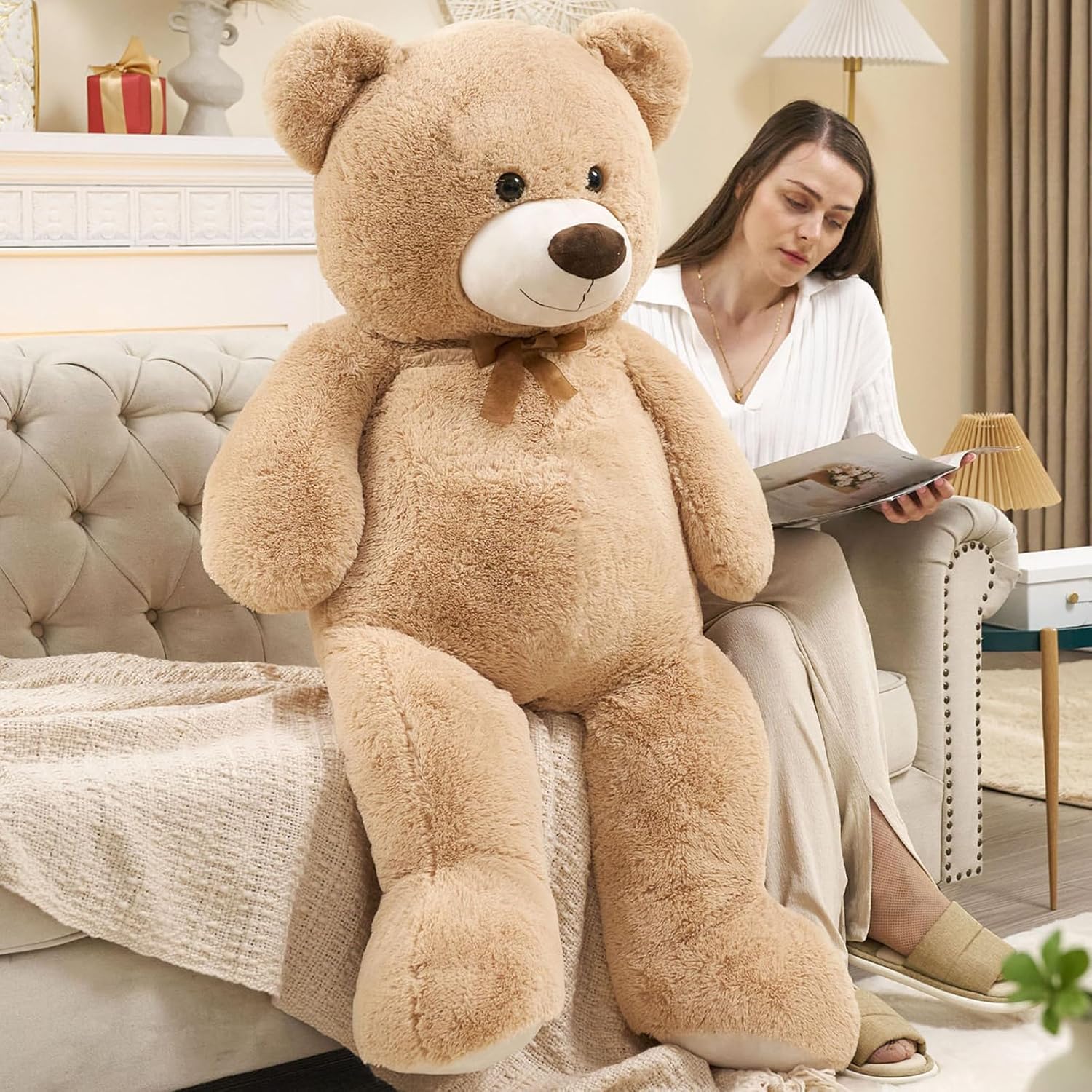 Toys Studio 47 Inch Big Teddy Bear Giant Stuffed Animal for Girls