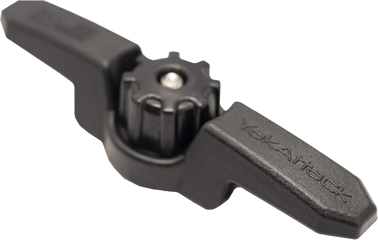YakAttack GT Cleat XL with Turnkey Adapter | Track-Mount Line Cleat for 1/2" Rope | Fits Most Aluminum Boat Track Systems | Made in USA