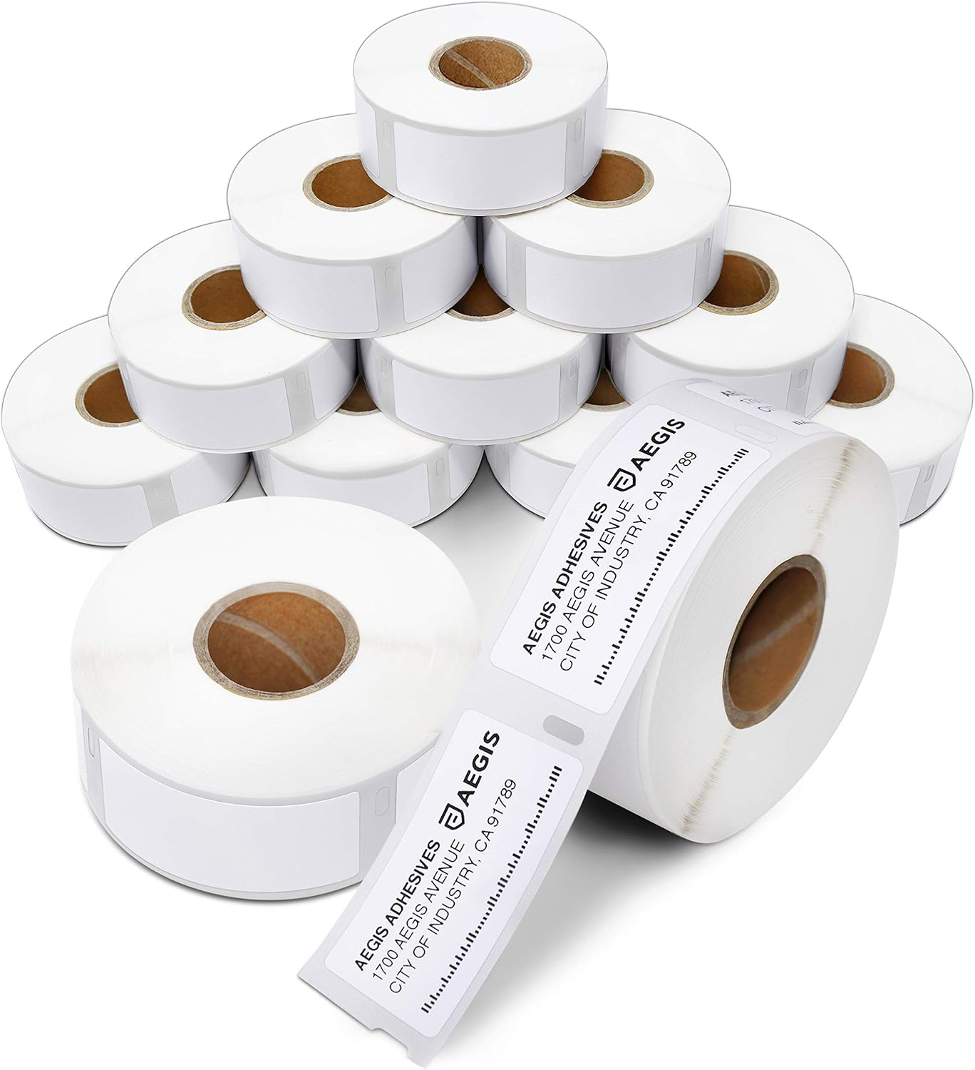 Replacement for DYMO 30256 (8 Rolls, 2400 Labels) 2 5/16" X 4" | Direct Thermal Shipping Labels - Compatible With LabelWriter 450, 450 Turbo, 4XL Printers (NOT 550, 5XL) - Aegis Adhesives