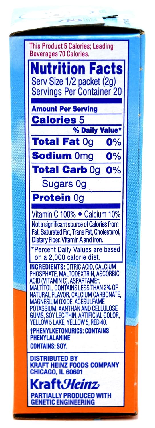 Crystal Light On-The-Go Drink Mix Packets, Sugar Free Powdered Water Enhancer, Naturally Flavored Low Calorie Beverage Mix, Cherry Pomegranate, 0.11 Ounce Packets, 10 Count (Pack of 4)