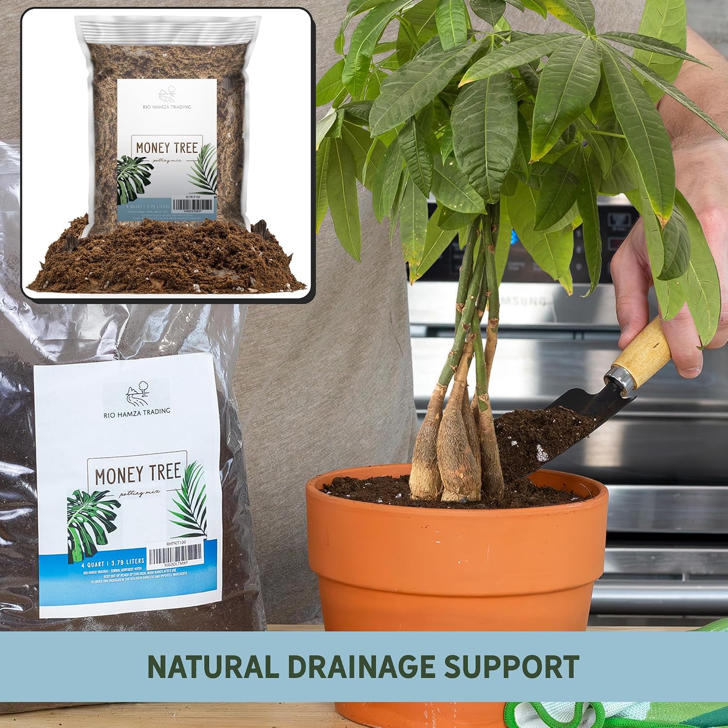 Planting Mix for Plant Propagation (4 Quarts), Hand Blended Soilless Mix for Propagating Plants, House Plants, and More