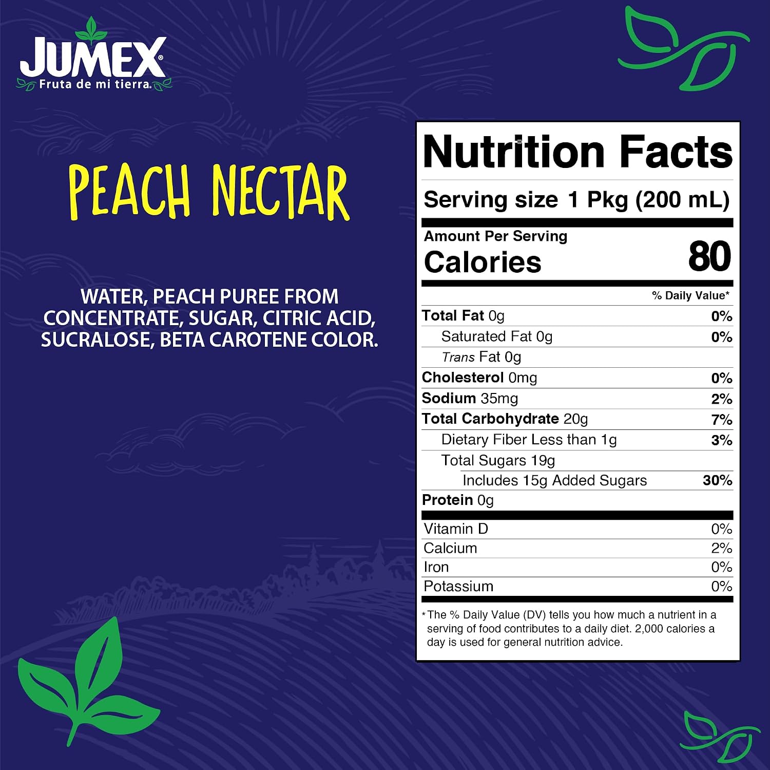 Jumex Apple Nectar Juice Boxes for Kids - Apple Juice Box with Straw - Mini Drinks for Kids - Made with Fresh Fruit Puree Concentrate - School Snacks & Smoothie Mix - 6.76oz, 24 Pack