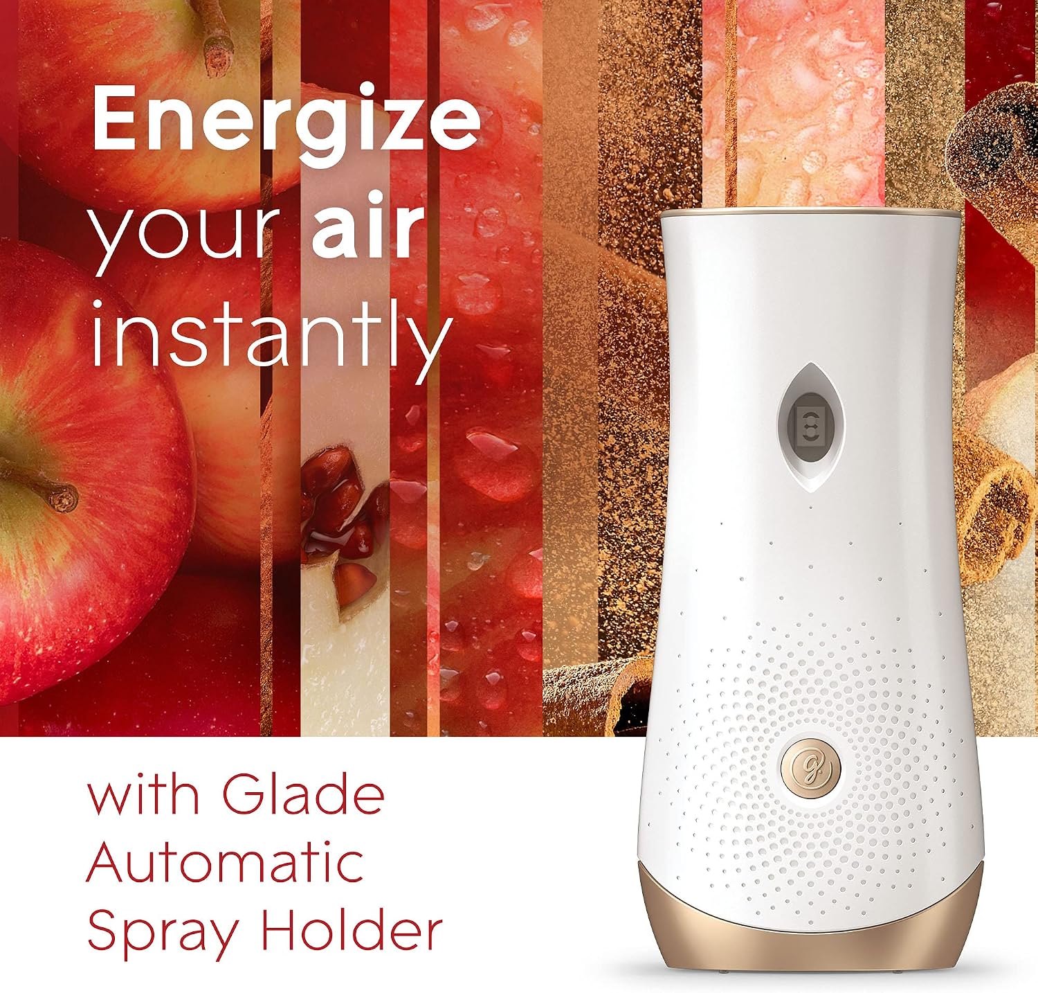 Glade Automatic Spray Refill, Air Freshener for Home and Bathroom, Cashmere Woods, 6.2 Oz