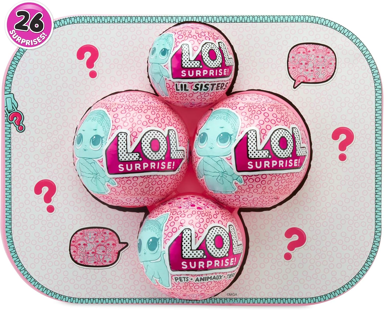 L.O.L. Surprise! Bigger Surprise Limited Edition with 2 Collectible Dolls, 1 Pet
